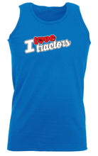 Love Tractors Stencil - Funny Vest Singlet Unisex Tank Top