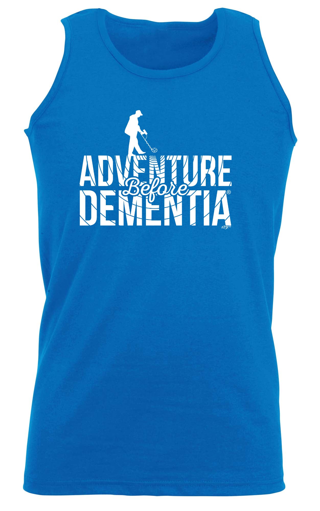Metal Detector Adventure Before - Funny Vest Singlet Unisex Tank Top