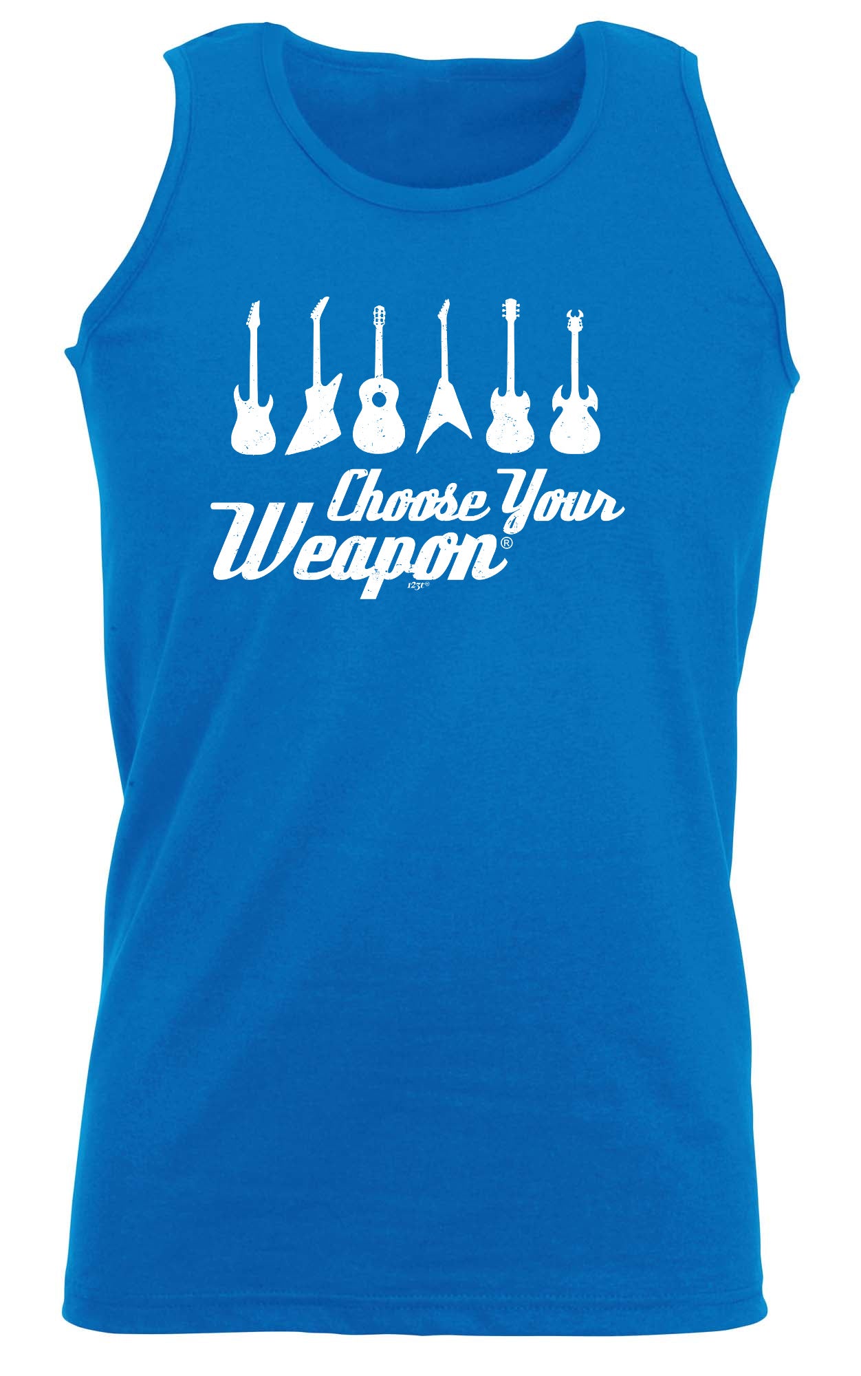 Guitar Choose Your Weapon Music - Funny Vest Singlet Unisex Tank Top