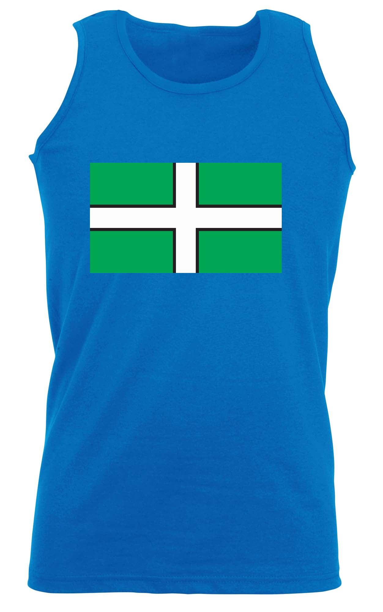 Devon Flag - Funny Vest Singlet Unisex Tank Top