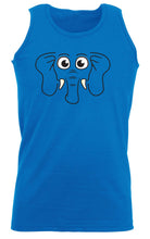 Elephant Animal Face Ani Mates - Funny Vest Singlet Unisex Tank Top