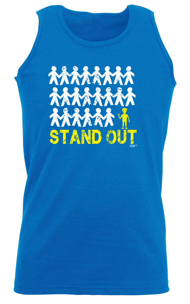 Stand Out Alien - Funny Vest Singlet Unisex Tank Top