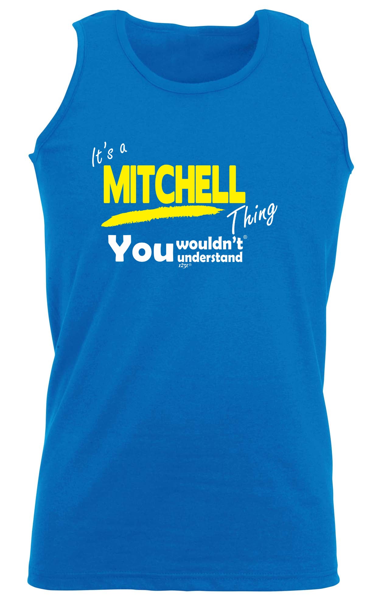 Mitchell V1 Surname Thing - Funny Vest Singlet Unisex Tank Top