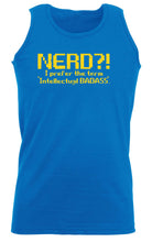 Nerd Prefer Intellectual Badass - Funny Vest Singlet Unisex Tank Top