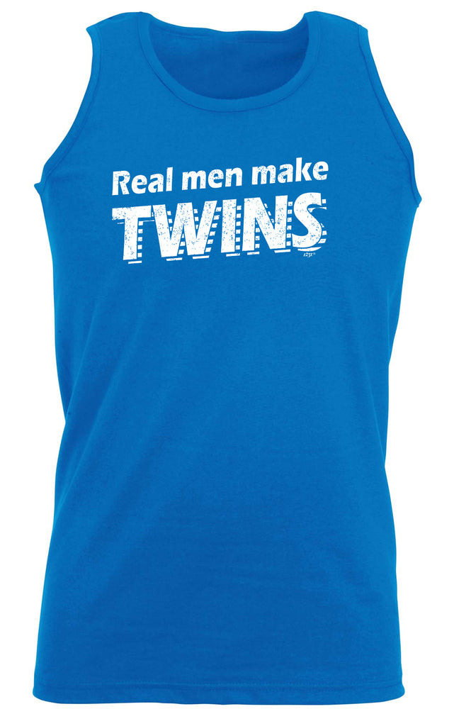 Real Men Make Twins - Funny Vest Singlet Unisex Tank Top