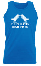 Trex Hates High Fives Dinosaur - Funny Vest Singlet Unisex Tank Top