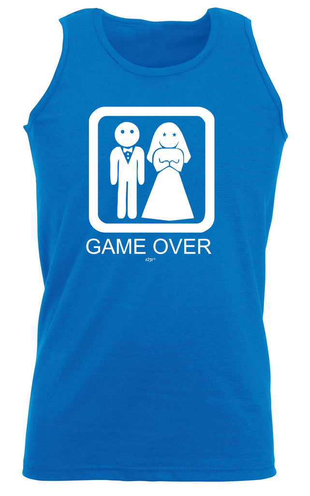Game Over Sad Groom Married - Funny Vest Singlet Unisex Tank Top