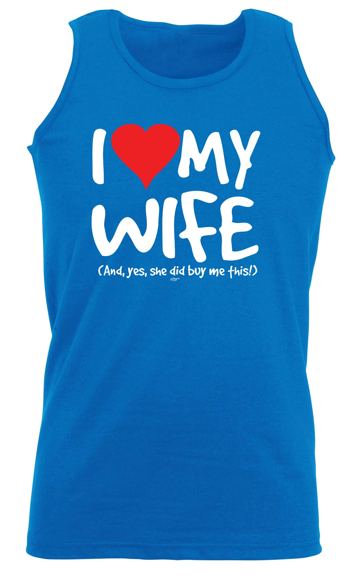 Love My Wife And Yes - Funny Vest Singlet Unisex Tank Top