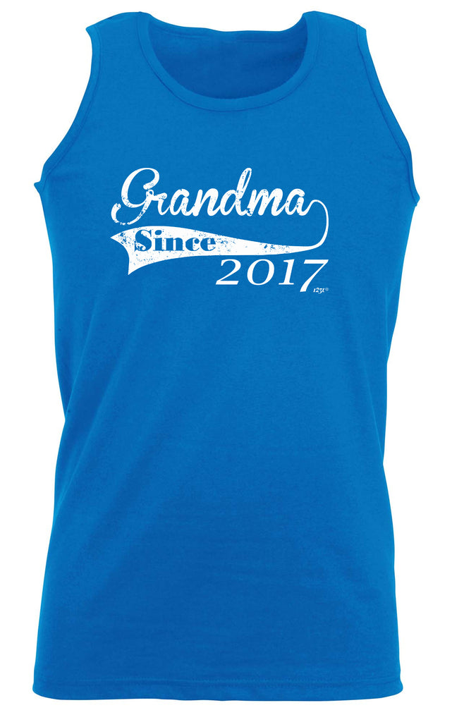 Grandma Since 2017 - Funny Vest Singlet Unisex Tank Top