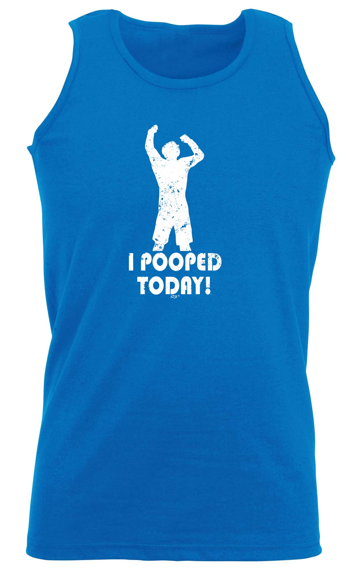 Pooped Today - Funny Vest Singlet Unisex Tank Top