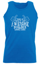 This Is What Awesome Builder - Funny Vest Singlet Unisex Tank Top