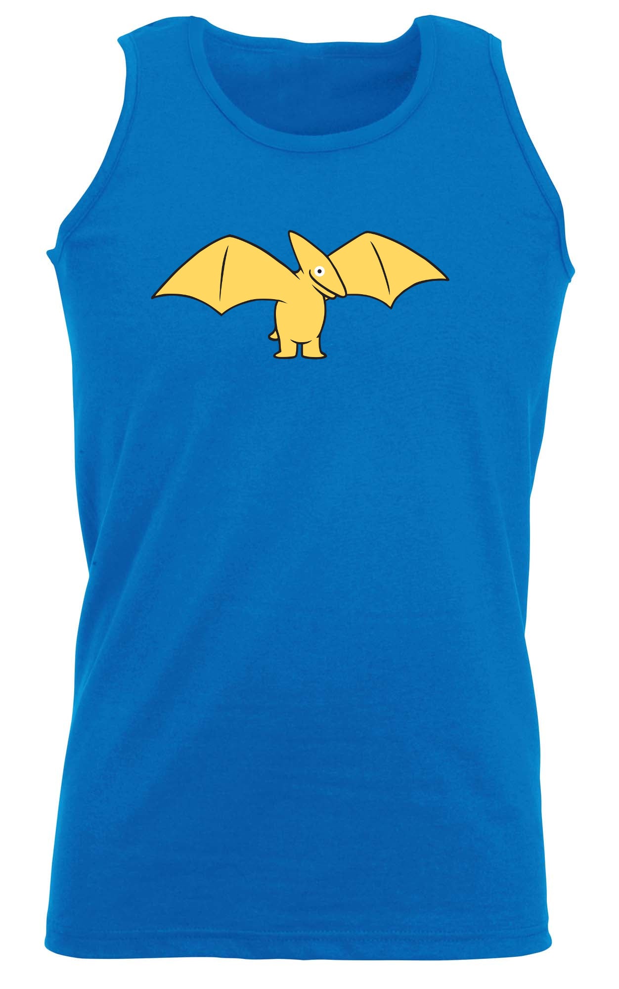 Dinosaur Pterodactyl Ani Mates - Funny Vest Singlet Unisex Tank Top