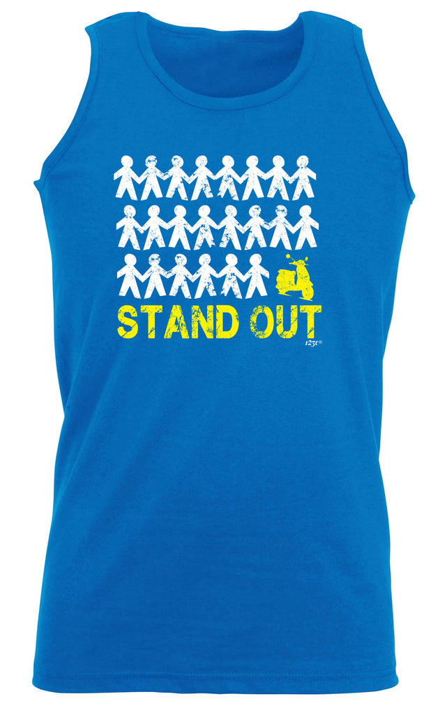 Stand Out Scooter - Funny Vest Singlet Unisex Tank Top