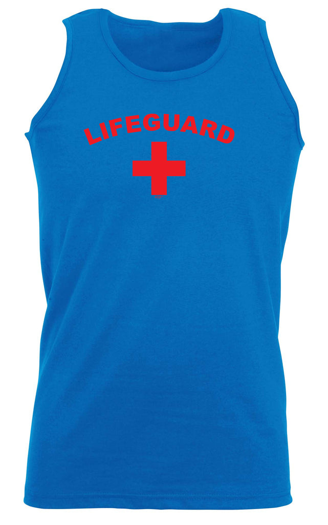 Lifeguard Red - Funny Vest Singlet Unisex Tank Top