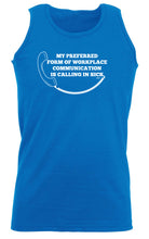 My Preffered Form Of Workplace Communication - Funny Vest Singlet Unisex Tank Top