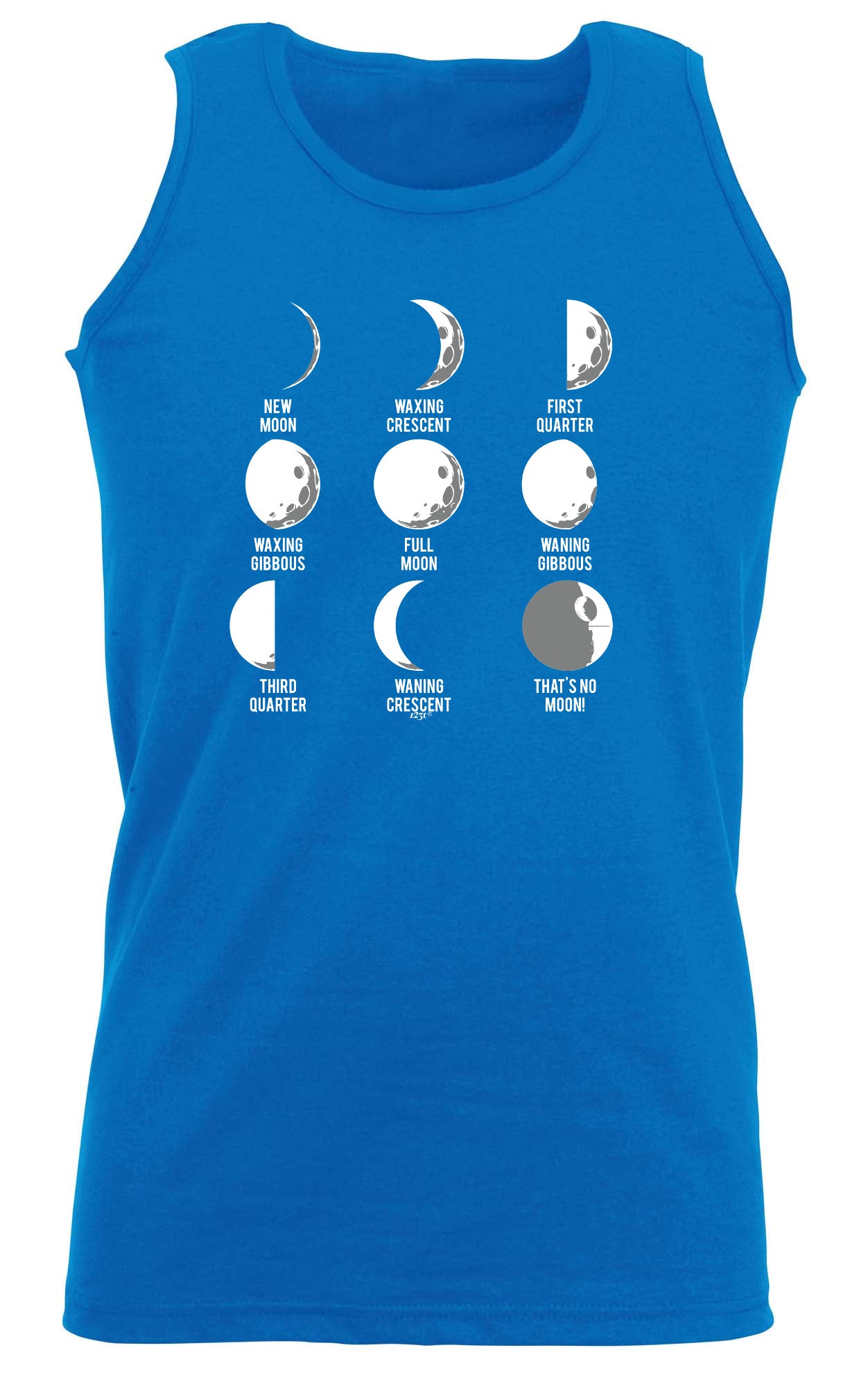 Moon Phases Thats No Moon - Funny Vest Singlet Unisex Tank Top