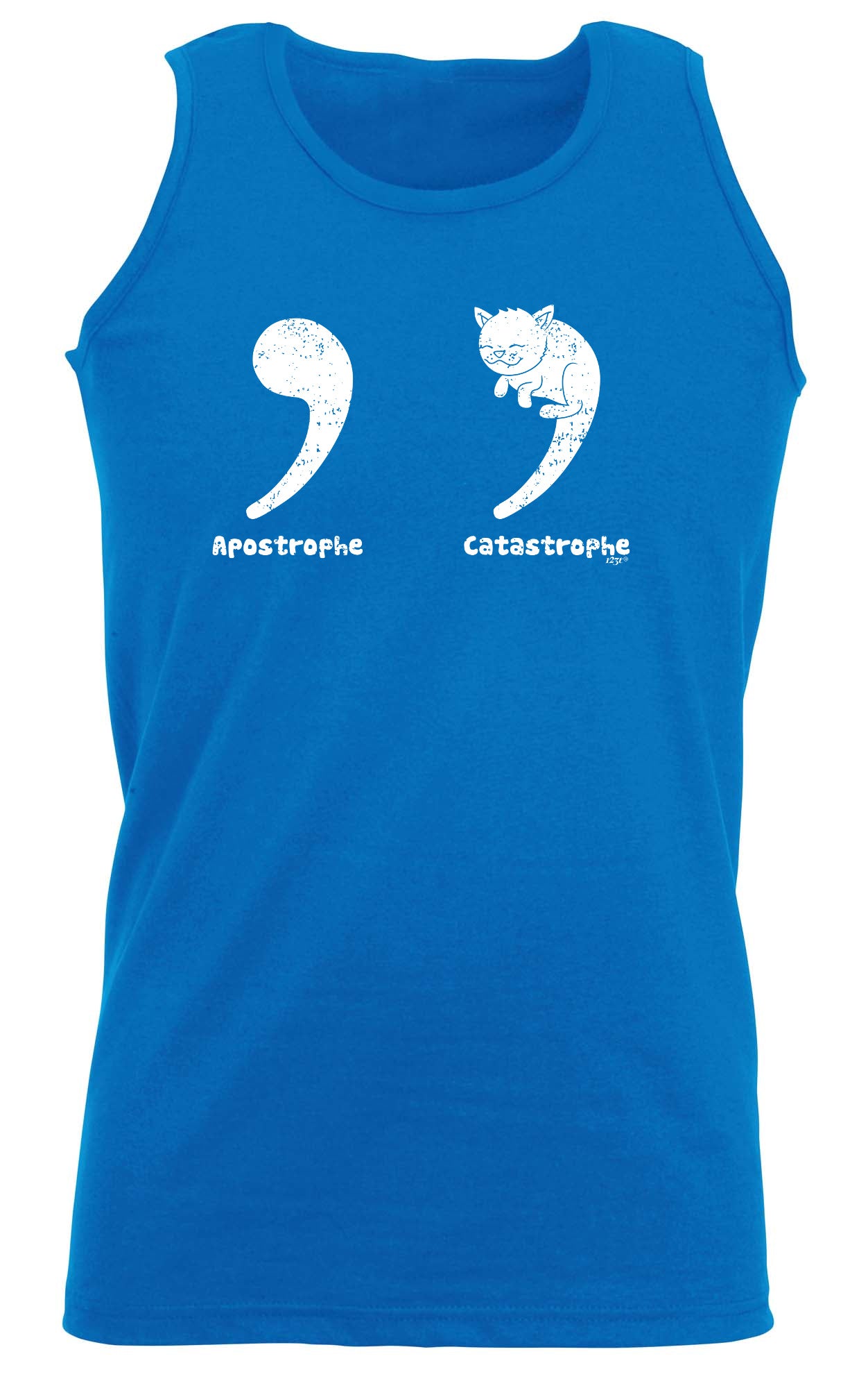 Apostrophe Catastrophe - Funny Vest Singlet Unisex Tank Top