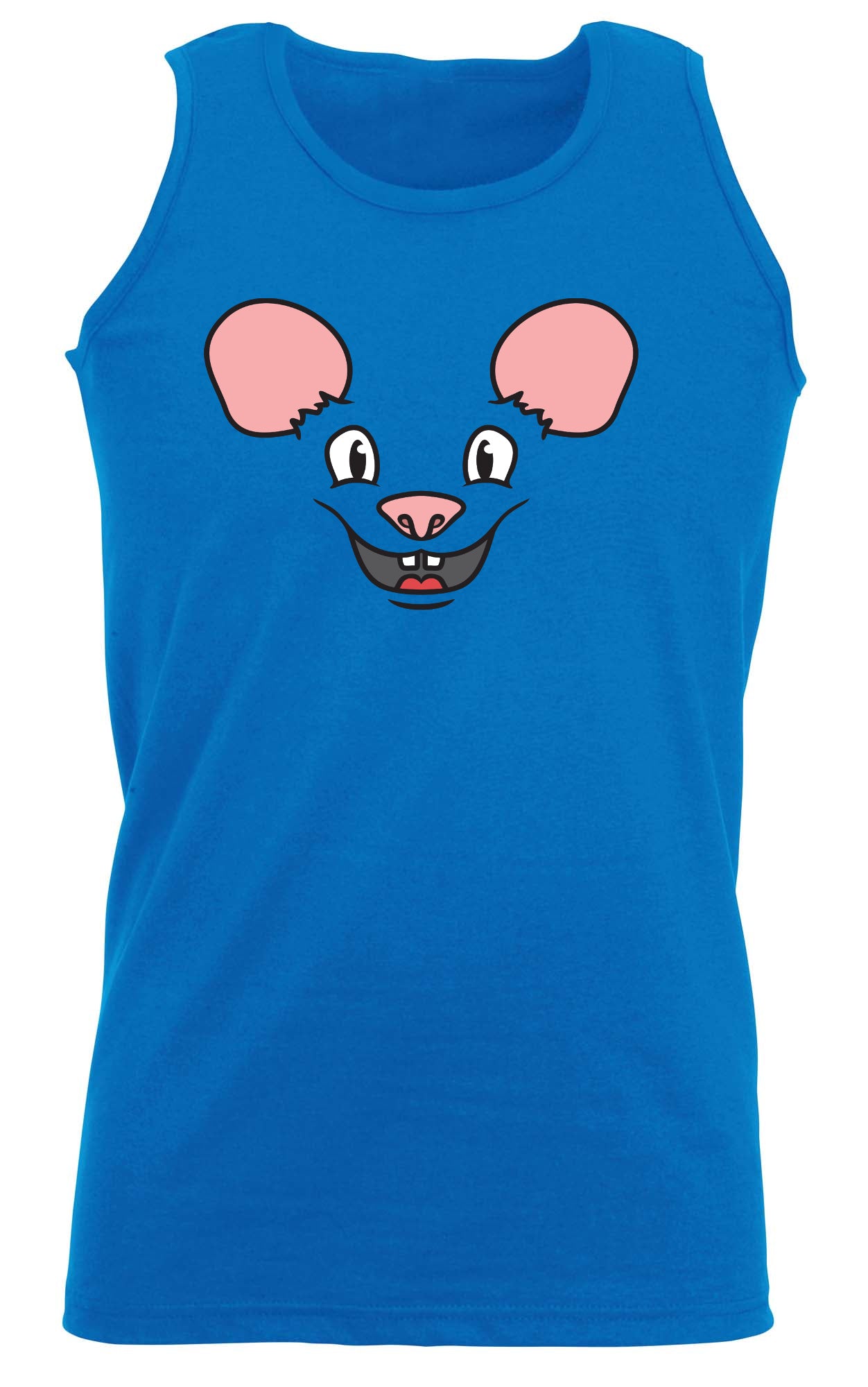 Mouse Ani Mates - Funny Vest Singlet Unisex Tank Top