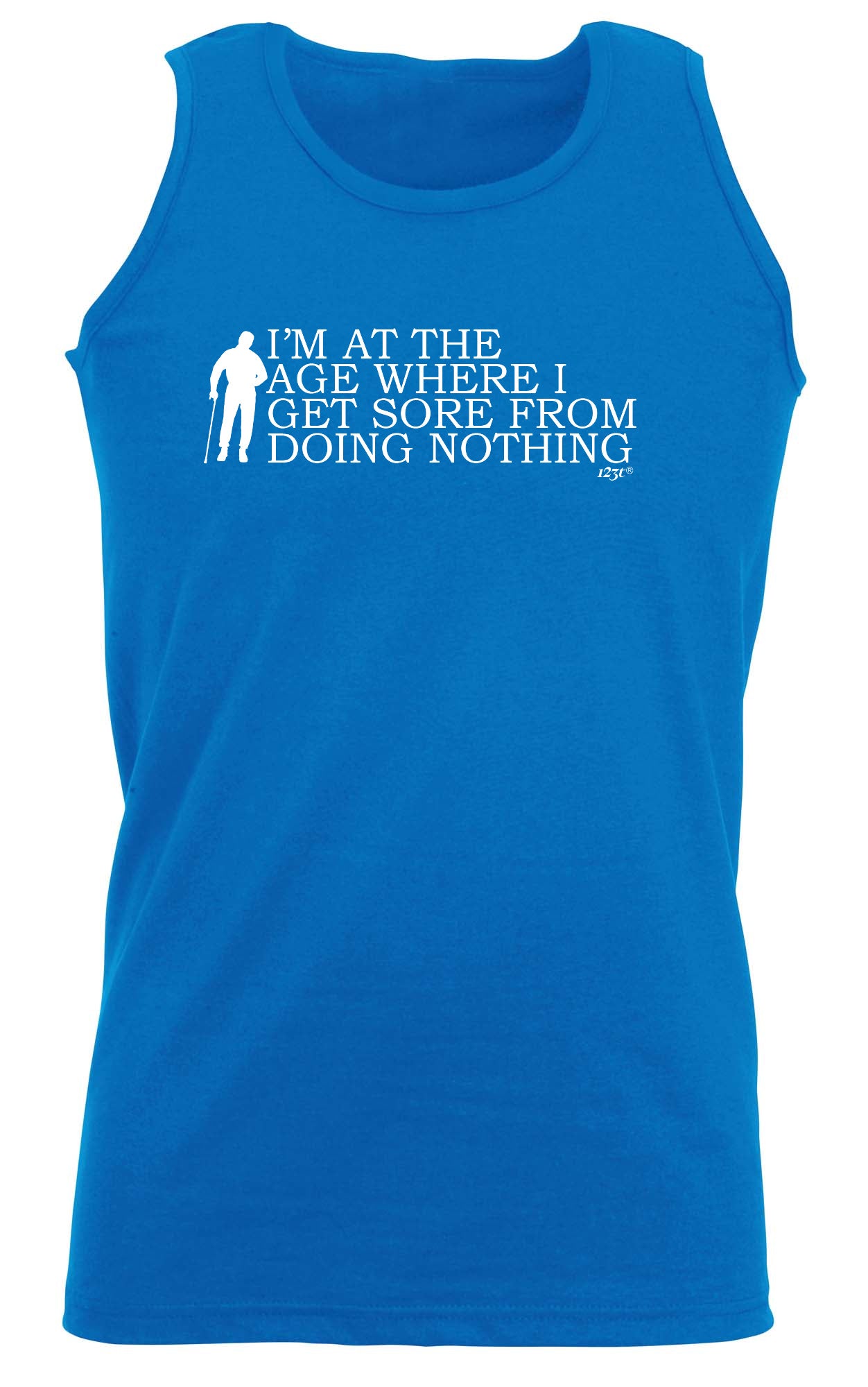Im At The Age Where I Get Sore - Funny Vest Singlet Unisex Tank Top