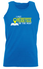 Put On The Map Merseyside - Funny Vest Singlet Unisex Tank Top