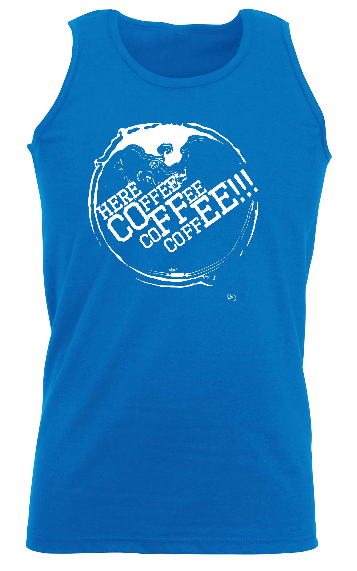 Here Coffee Coffee Coffee - Funny Vest Singlet Unisex Tank Top