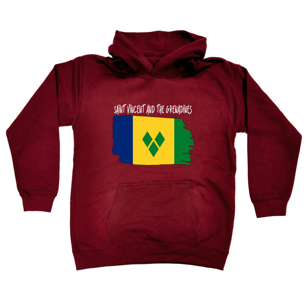 Saint Vincent And The Grenadines - Funny Kids Children Hoodie