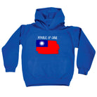 Republic Of China - Funny Kids Children Hoodie