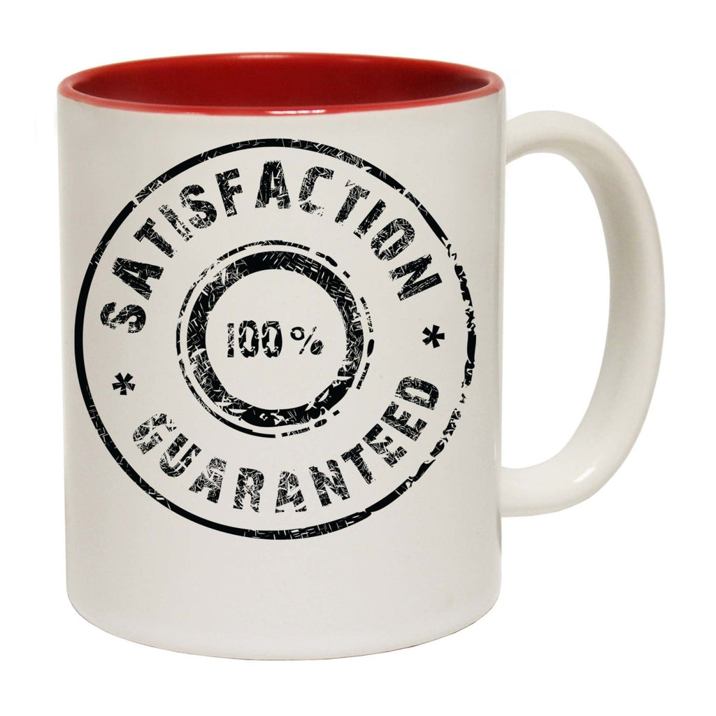 100 Percent Satisfaction Guaranteed Mug Cup - 123t Australia | Funny T-Shirts Mugs Novelty Gifts