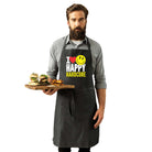 I Love Happy Hardcore - Funny Kitchen Apron