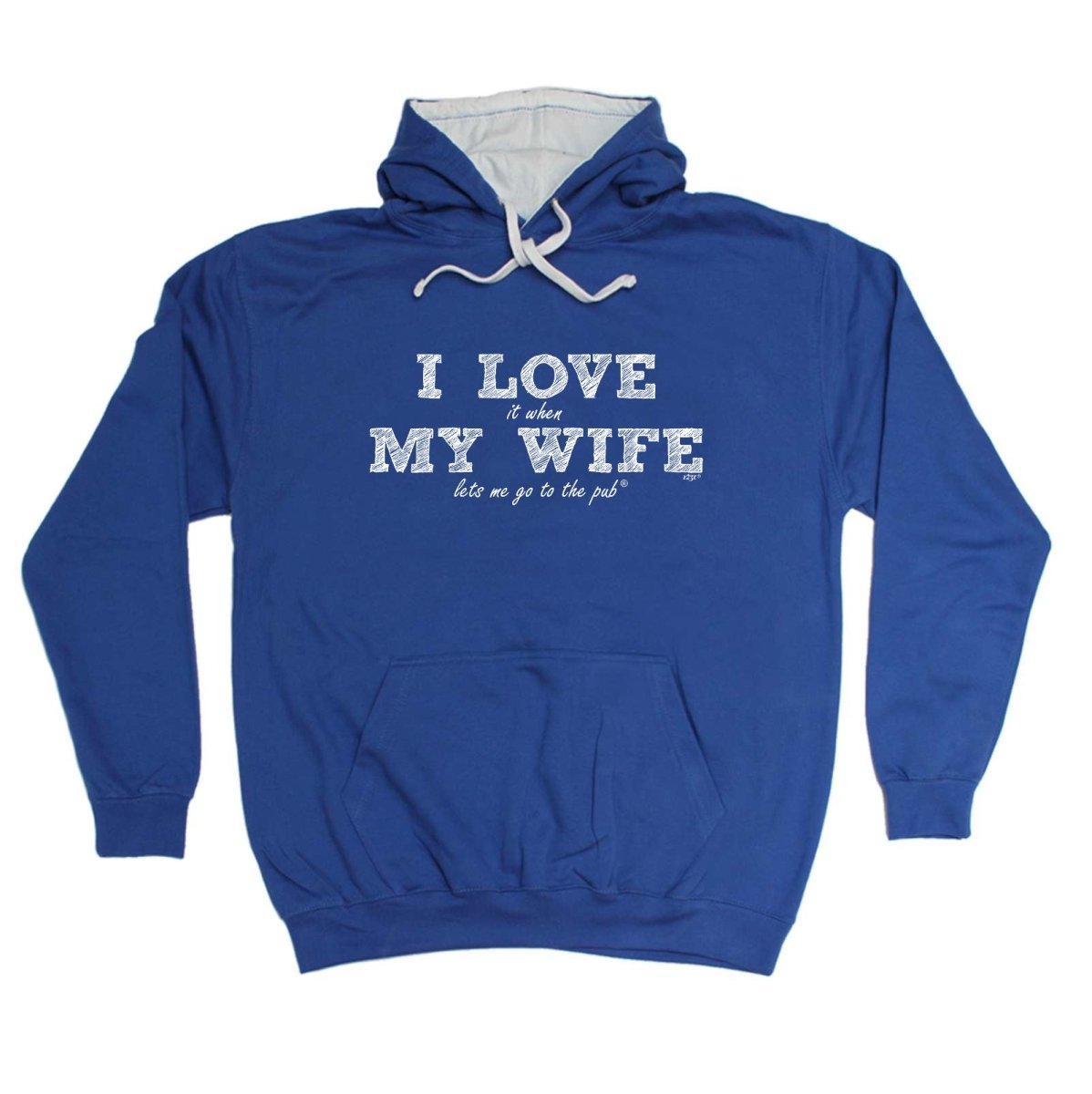 123T I Love It When My Wife Lets Me Go To The Pub - Funny Novelty Hoodies Hoodie - 123t Australia | Funny T-Shirts Mugs Novelty Gifts