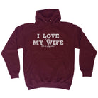 123T I Love It When My Wife Lets Me Play Poker - Funny Novelty Hoodies Hoodie - 123t Australia | Funny T-Shirts Mugs Novelty Gifts