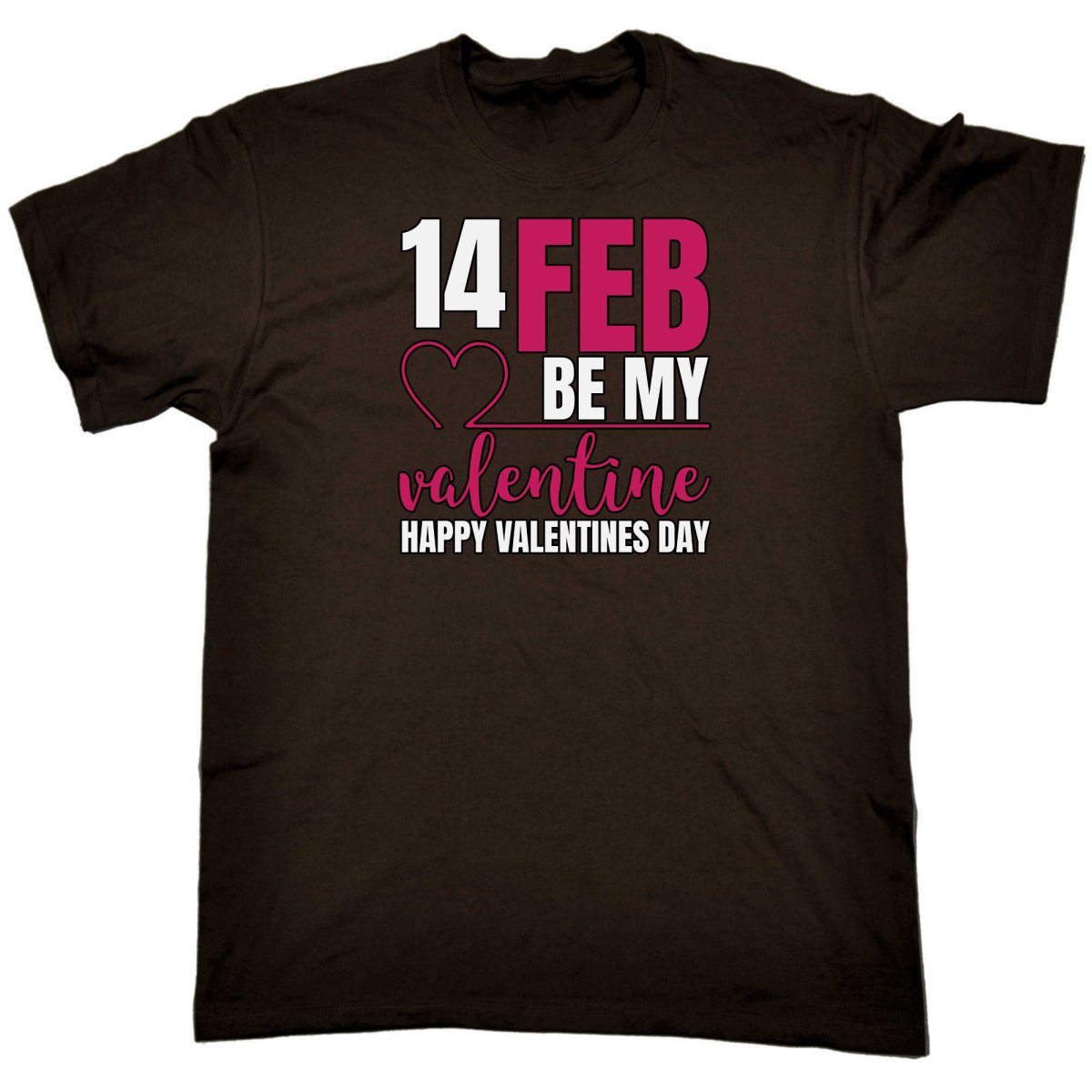 14 Feb Be My Valentine Happy Valentines Day - Mens Funny T-Shirt Tshirts - 123t Australia | Funny T-Shirts Mugs Novelty Gifts