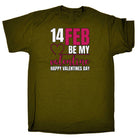 14 Feb Be My Valentine Happy Valentines Day - Mens Funny T-Shirt Tshirts - 123t Australia | Funny T-Shirts Mugs Novelty Gifts