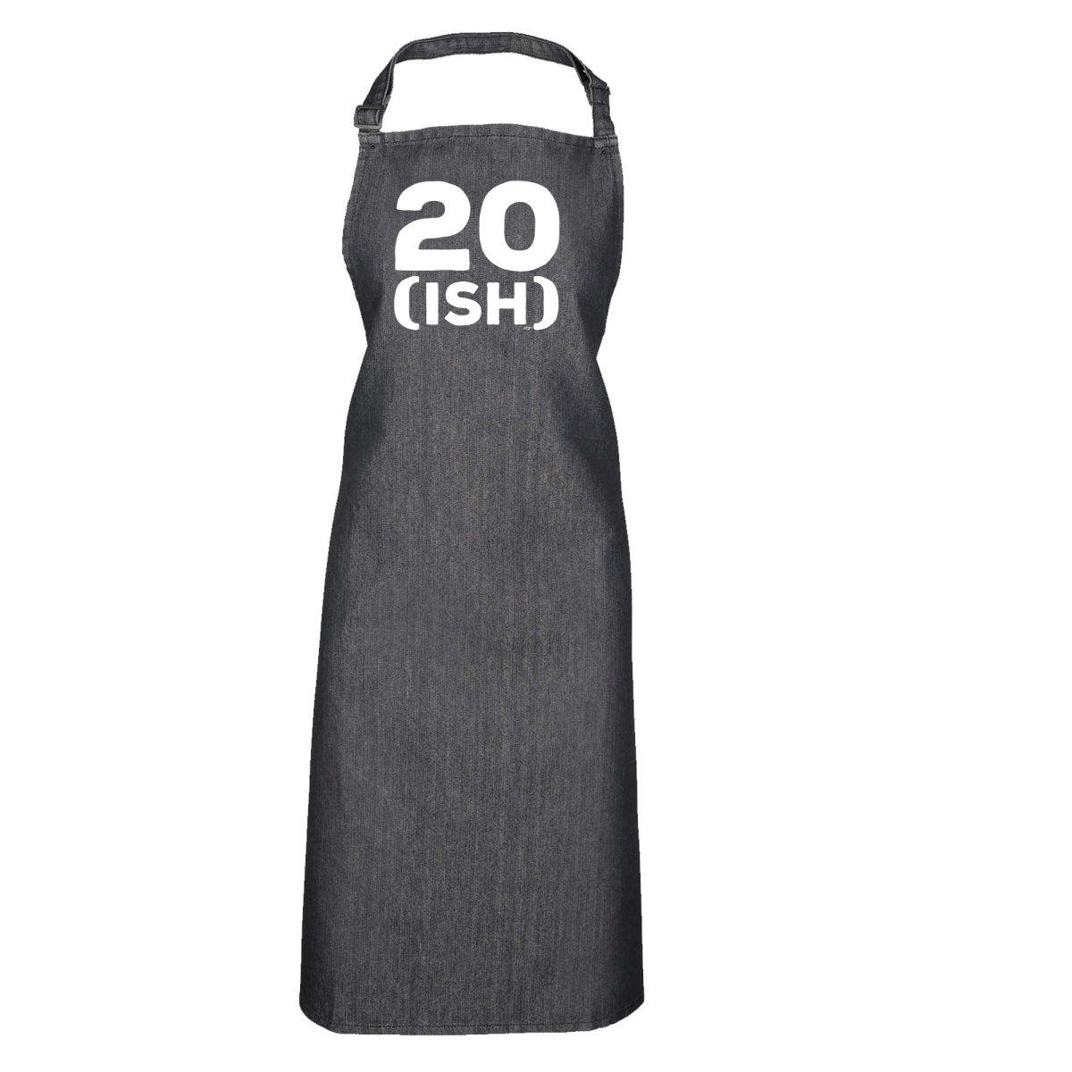 20 Ish Birthday Age - Funny Novelty Kitchen Adult Apron - 123t Australia | Funny T-Shirts Mugs Novelty Gifts