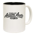 2019 Awesome Auntie Since Mug Cup - 123t Australia | Funny T-Shirts Mugs Novelty Gifts