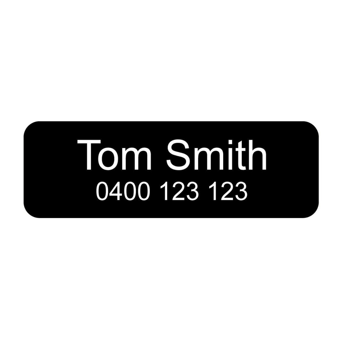 22 x IRON ON TAGS - Personalised Name Labels Label tag Clothing School Kids - 123t Australia | Funny T-Shirts Mugs Novelty Gifts
