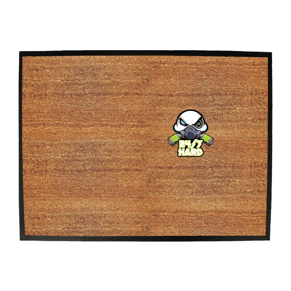 247 Hard AL Storm Rave Dance Text Breast - Funny Novelty Doormat Man Cave Floor mat - 123t Australia | Funny T-Shirts Mugs Novelty Gifts