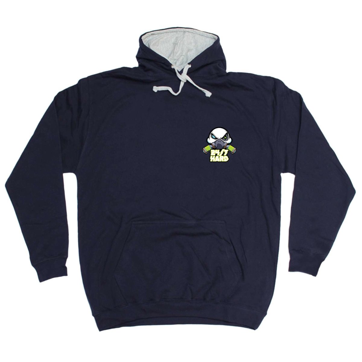 247 Hard AL Storm Rave Dance Text Breast - Funny Novelty Hoodies Hoodie - 123t Australia | Funny T-Shirts Mugs Novelty Gifts