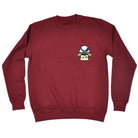 247 Hard AL Storm Rave Dance Text Breast - Funny Novelty Sweatshirt - 123t Australia | Funny T-Shirts Mugs Novelty Gifts