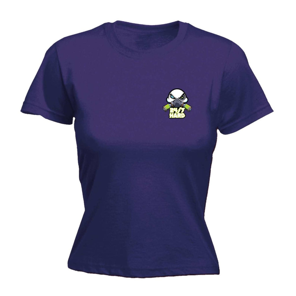 247 Hard AL Storm Rave Dance Text Breast - Funny Novelty Womens T-Shirt T Shirt Tshirt - 123t Australia | Funny T-Shirts Mugs Novelty Gifts