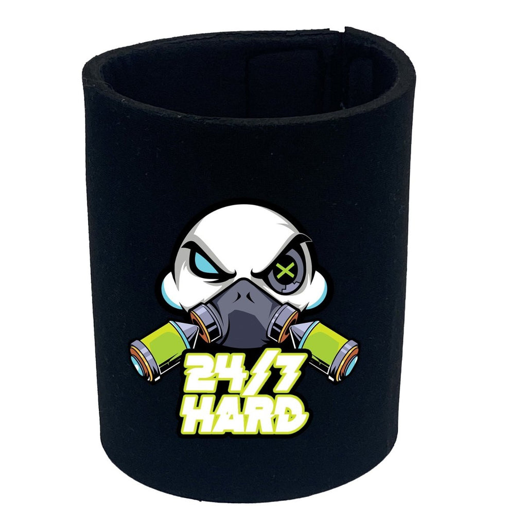 247 Hard AL Storm Rave Dance With Text - Funny Novelty Stubby Holder - 123t Australia | Funny T-Shirts Mugs Novelty Gifts