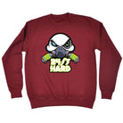 247 Hard AL Storm Rave Dance With Text - Funny Novelty Sweatshirt - 123t Australia | Funny T-Shirts Mugs Novelty Gifts