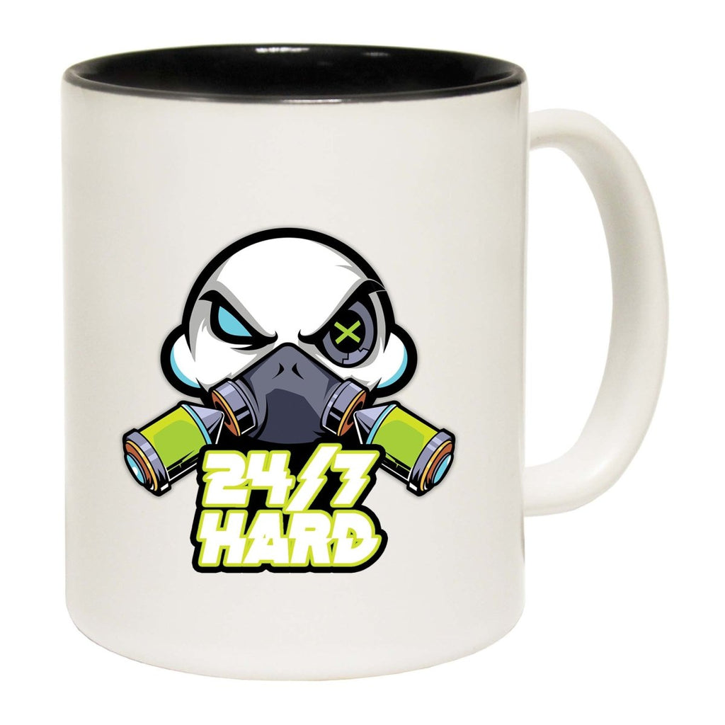 247 Hard AL Storm Rave Dance With Text Mug Cup - 123t Australia | Funny T-Shirts Mugs Novelty Gifts