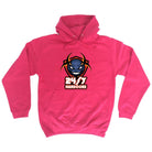 247 Hardcore AL Storm Rave Dance With Text - Funny Novelty Hoodies Hoodie - 123t Australia | Funny T-Shirts Mugs Novelty Gifts