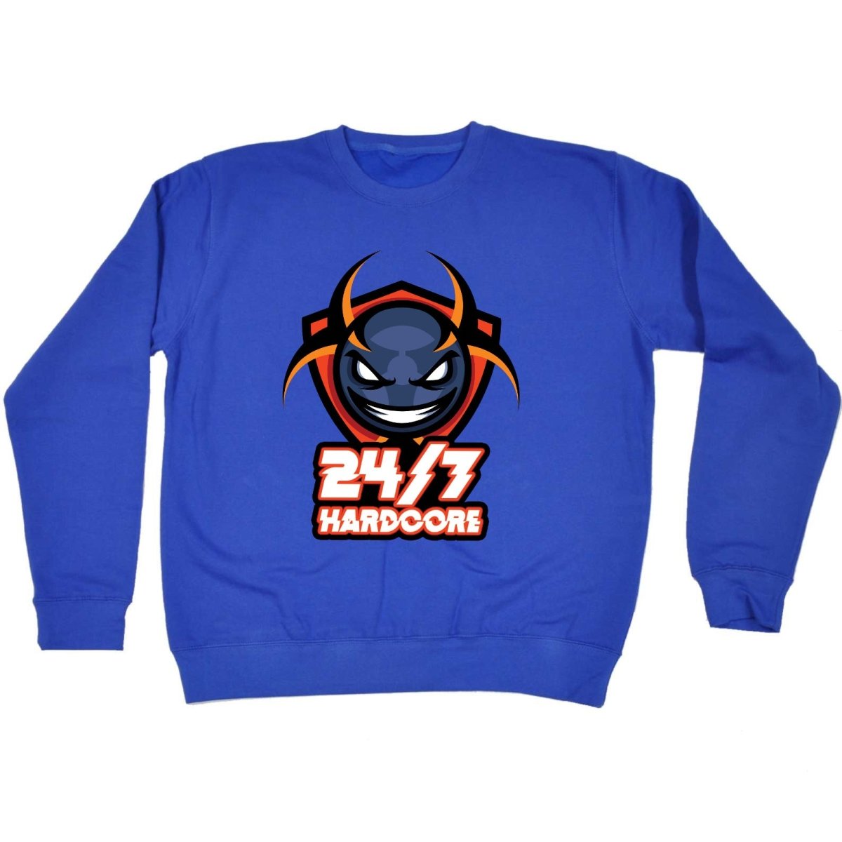 247 Hardcore AL Storm Rave Dance With Text - Funny Novelty Sweatshirt - 123t Australia | Funny T-Shirts Mugs Novelty Gifts