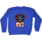 247 Hardcore AL Storm Rave Dance With Text - Funny Novelty Sweatshirt - 123t Australia | Funny T-Shirts Mugs Novelty Gifts