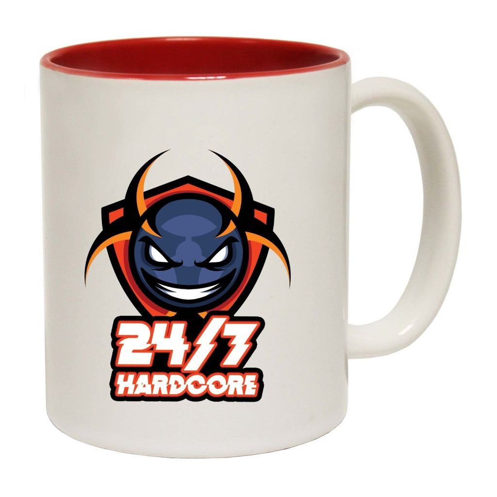247 Hardcore AL Storm Rave Dance With Text Mug Cup - 123t Australia | Funny T-Shirts Mugs Novelty Gifts