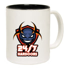 247 Hardcore AL Storm Rave Dance With Text Mug Cup - 123t Australia | Funny T-Shirts Mugs Novelty Gifts