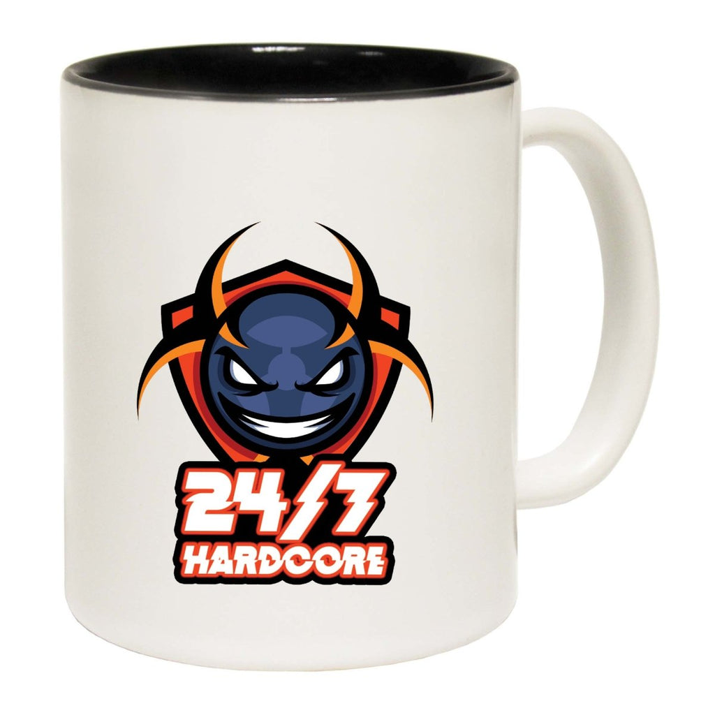 247 Hardcore AL Storm Rave Dance With Text Mug Cup - 123t Australia | Funny T-Shirts Mugs Novelty Gifts