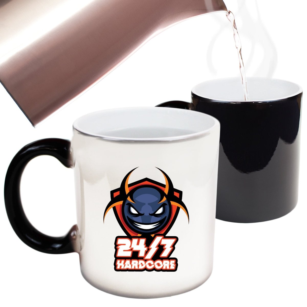 247 Hardcore AL Storm Rave Dance With Text Mug Cup - 123t Australia | Funny T-Shirts Mugs Novelty Gifts